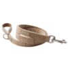 Beige Leren Hondenriem van Mutts & Hounds