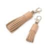 Beige tassel clip van Mutts & hounds