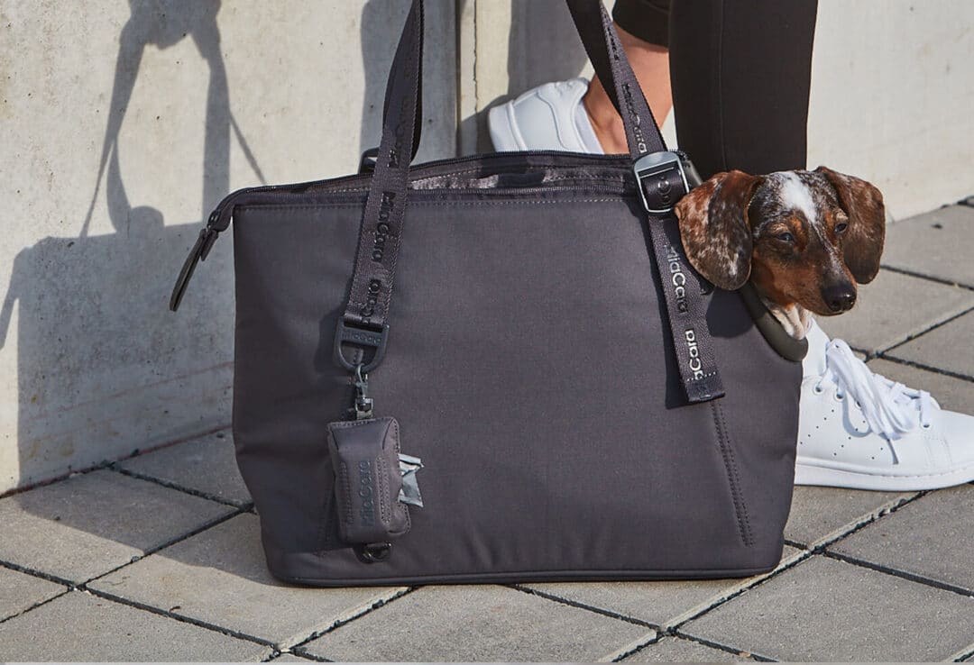 Draagtas hond met poepzakhouder Sporta grijs