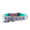 stijlvolle leren hondenhalsband indi moon
