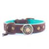 Dogahaves Leren Hondenhalsband Dog with a mission-2,5cm
