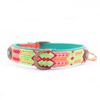Leren hondenhalsband Ibiza - Ginger-2,5cm