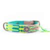 Groene hondenhalsband cactus-2,5cm