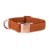 DOGA Hondenhalsband cognac