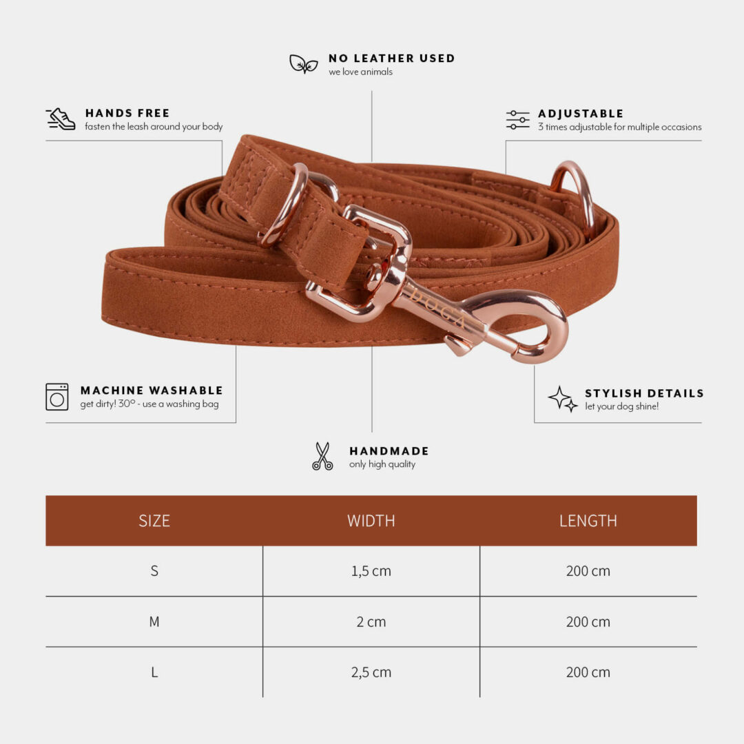 Long Leash cognac