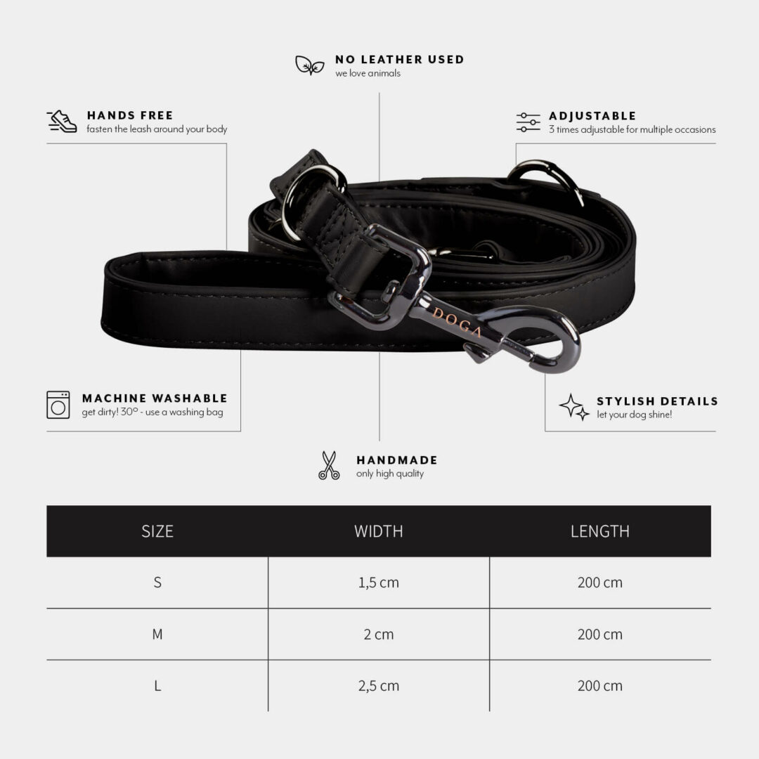 Long Leash royal black