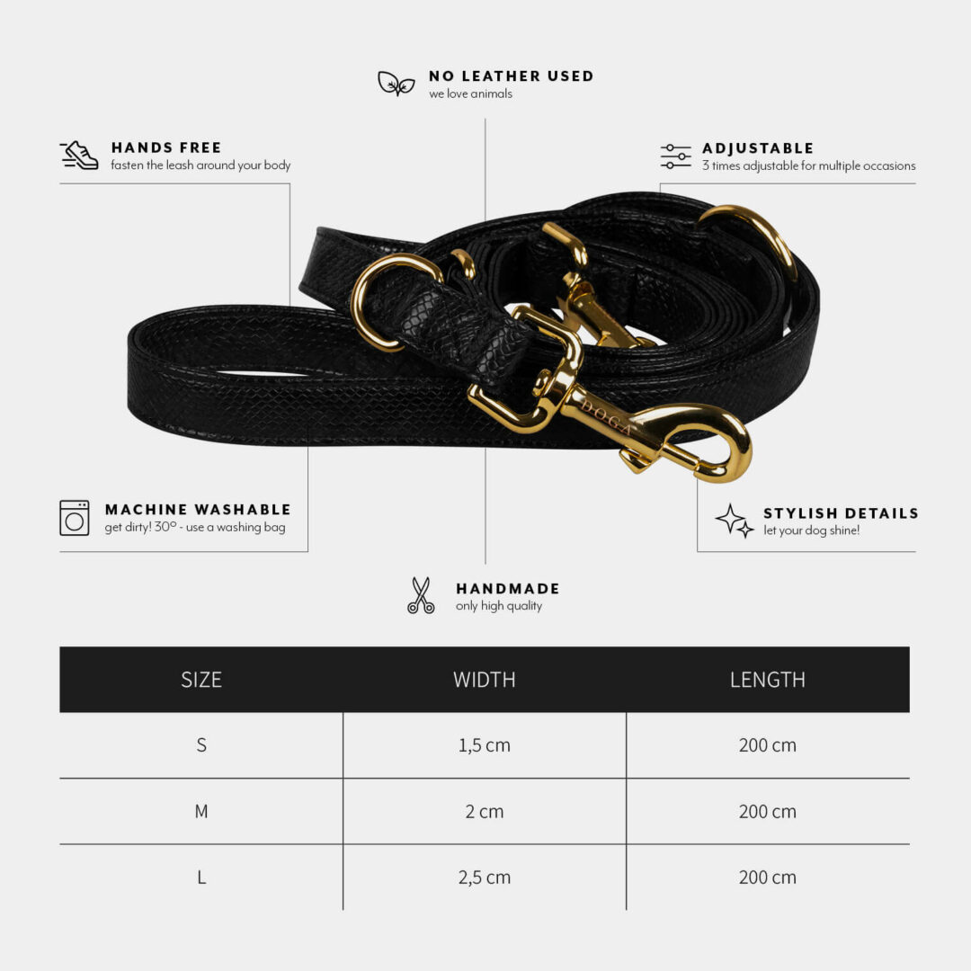 Long Leash royal black