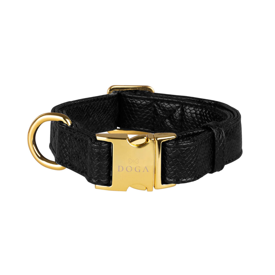 Puppy halsband Royal Black zwart
