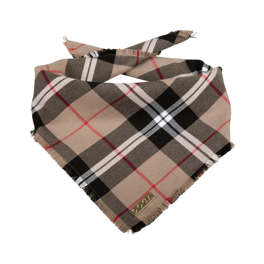 Mooie honden bandana classic tartan