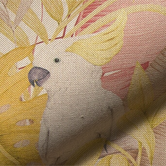 hondenkleding linnen bandana royal cockatoo DOGA