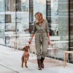 soft hondentuig Camel toypoodle