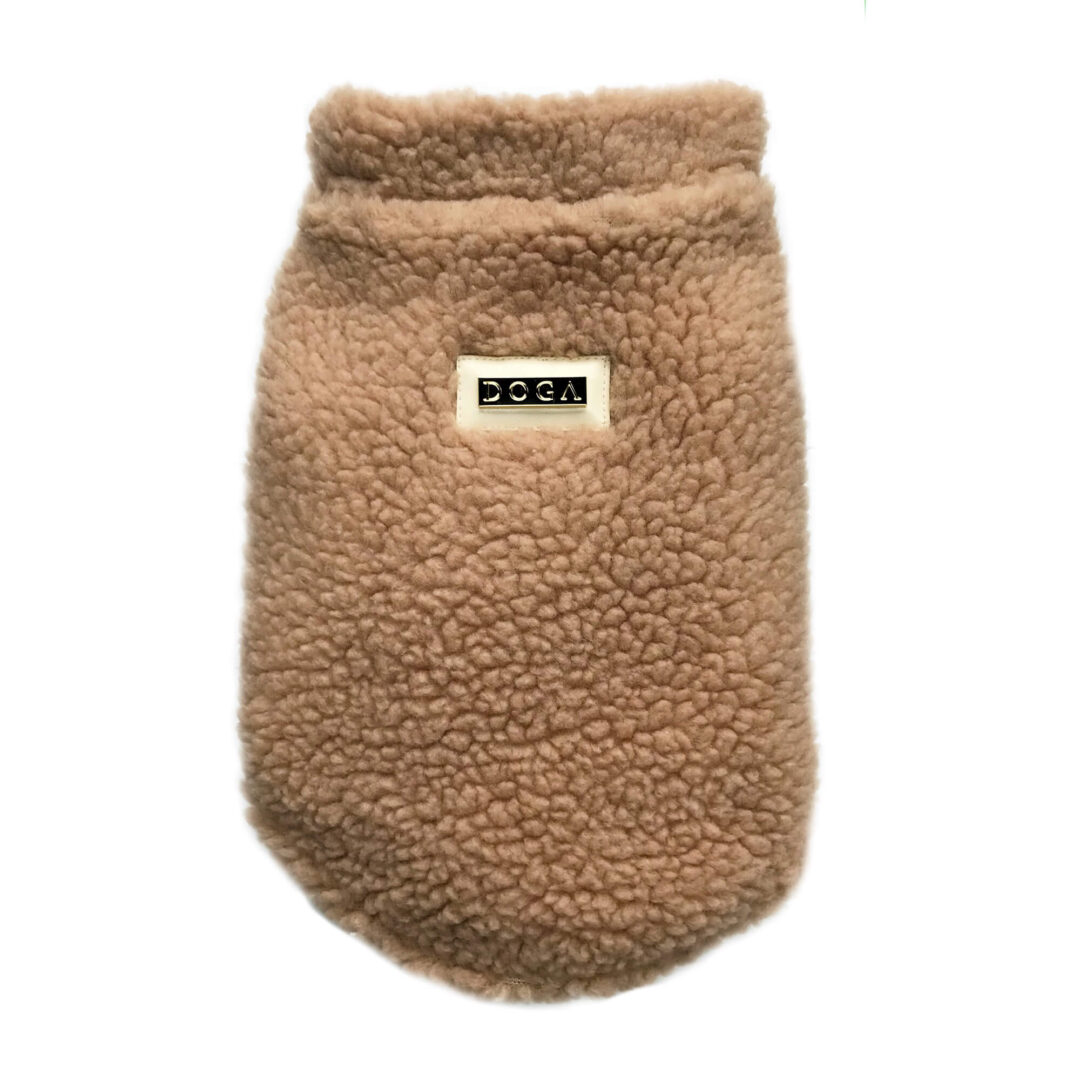 Teddy honden jasje beige DOGA