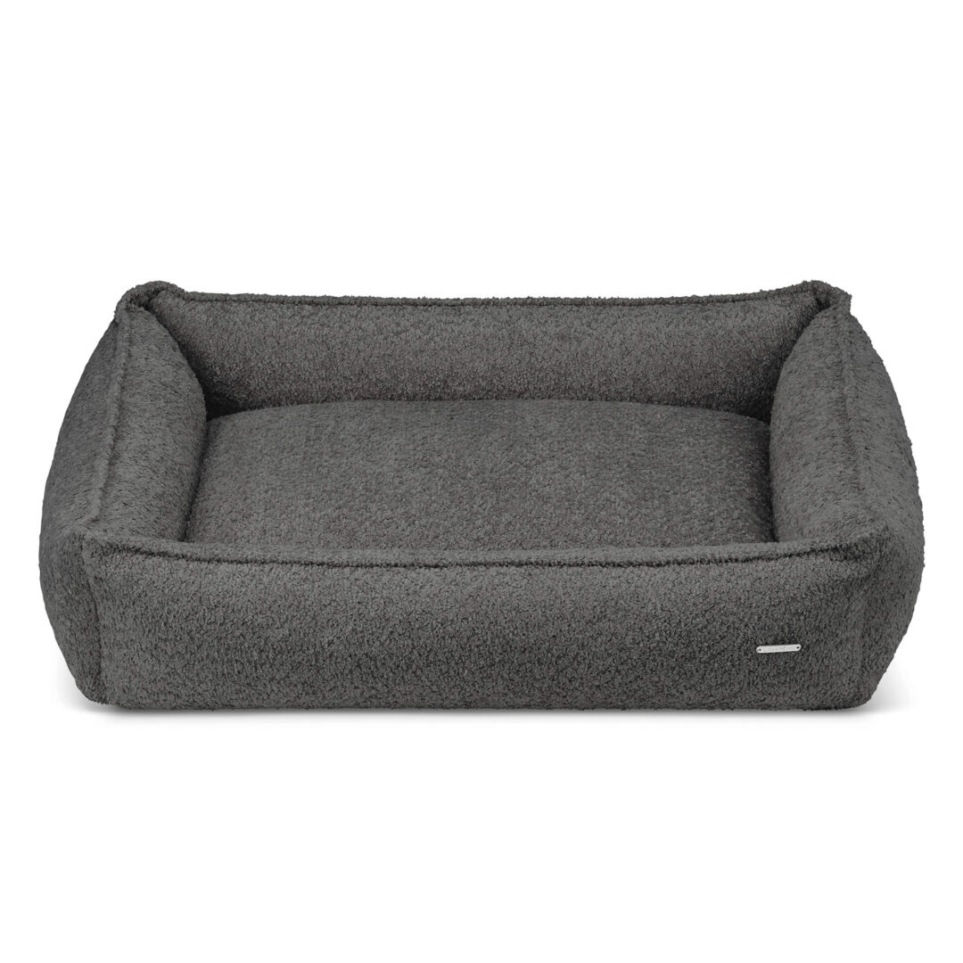 Teddy-hondenmand-buklaa-antraciet