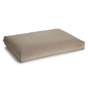 Hondenkussen velvet beige